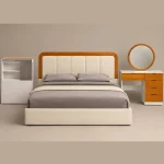 سرویس خواب تدی MDF با پارچه تدی